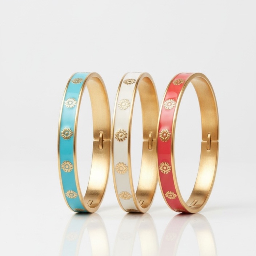 Julie Vos Soleil Stacking Bangle NWT - Picture 6 of 6
